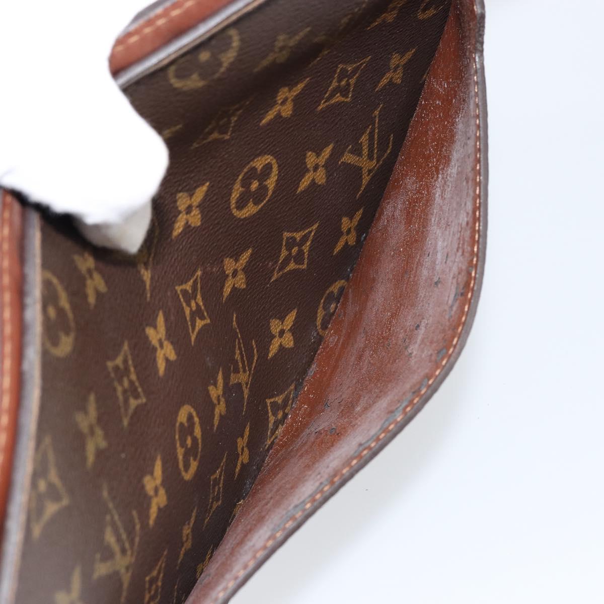 LOUIS VUITTON Monogram Pochette Homme Clutch Bag M51795 LV Auth th6394