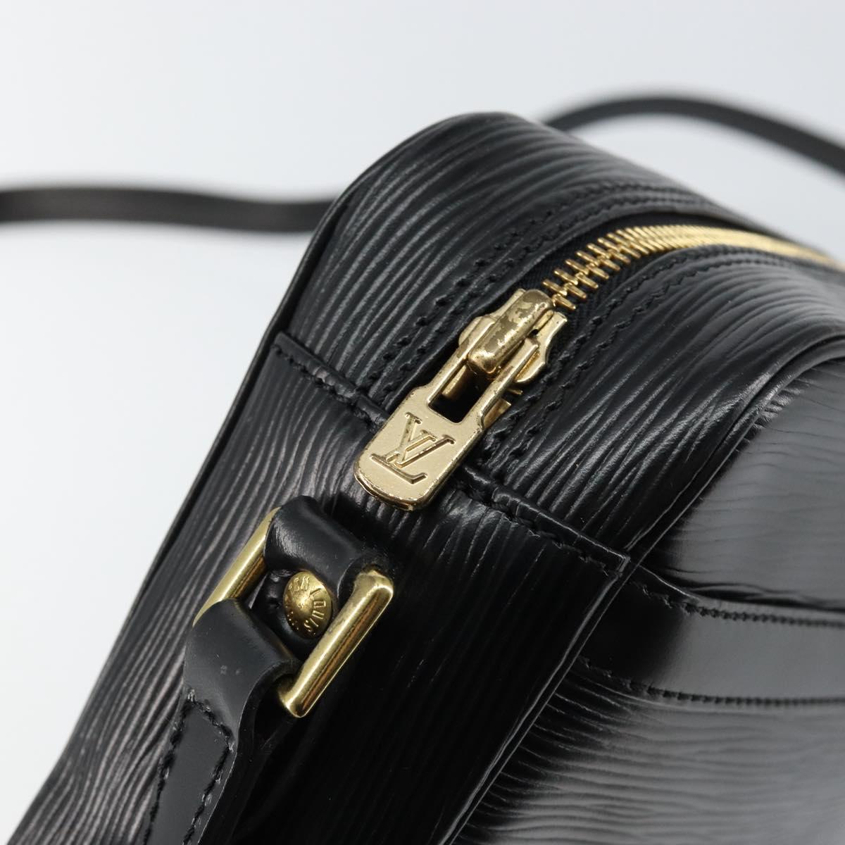 LOUIS VUITTON Epi Trocadero 23 Shoulder Bag Black M52302 LV Auth th6395