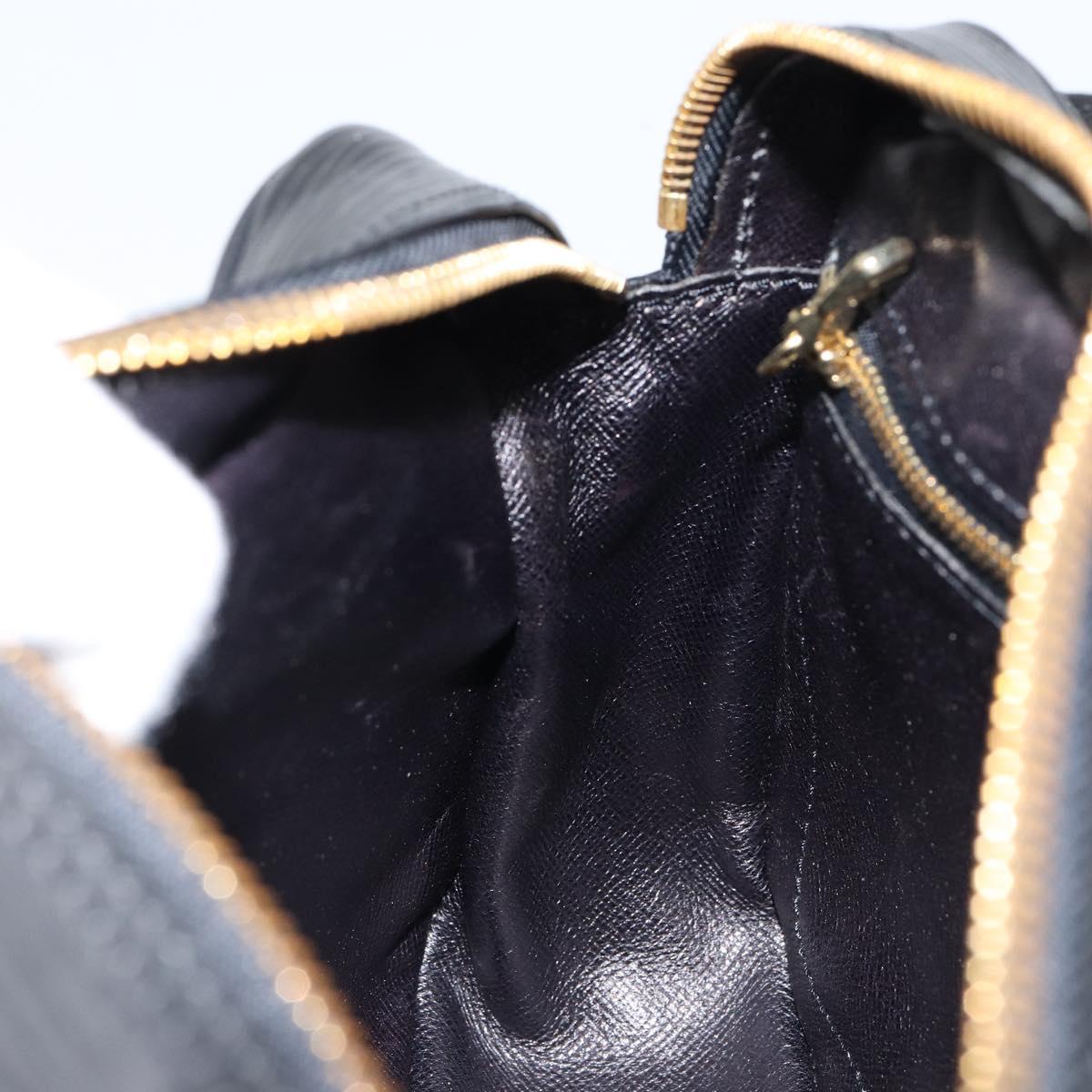 LOUIS VUITTON Epi Trocadero 23 Shoulder Bag Black M52302 LV Auth th6395