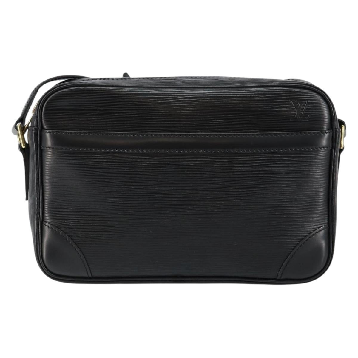 LOUIS VUITTON Epi Trocadero 23 Shoulder Bag Black M52302 LV Auth th6395