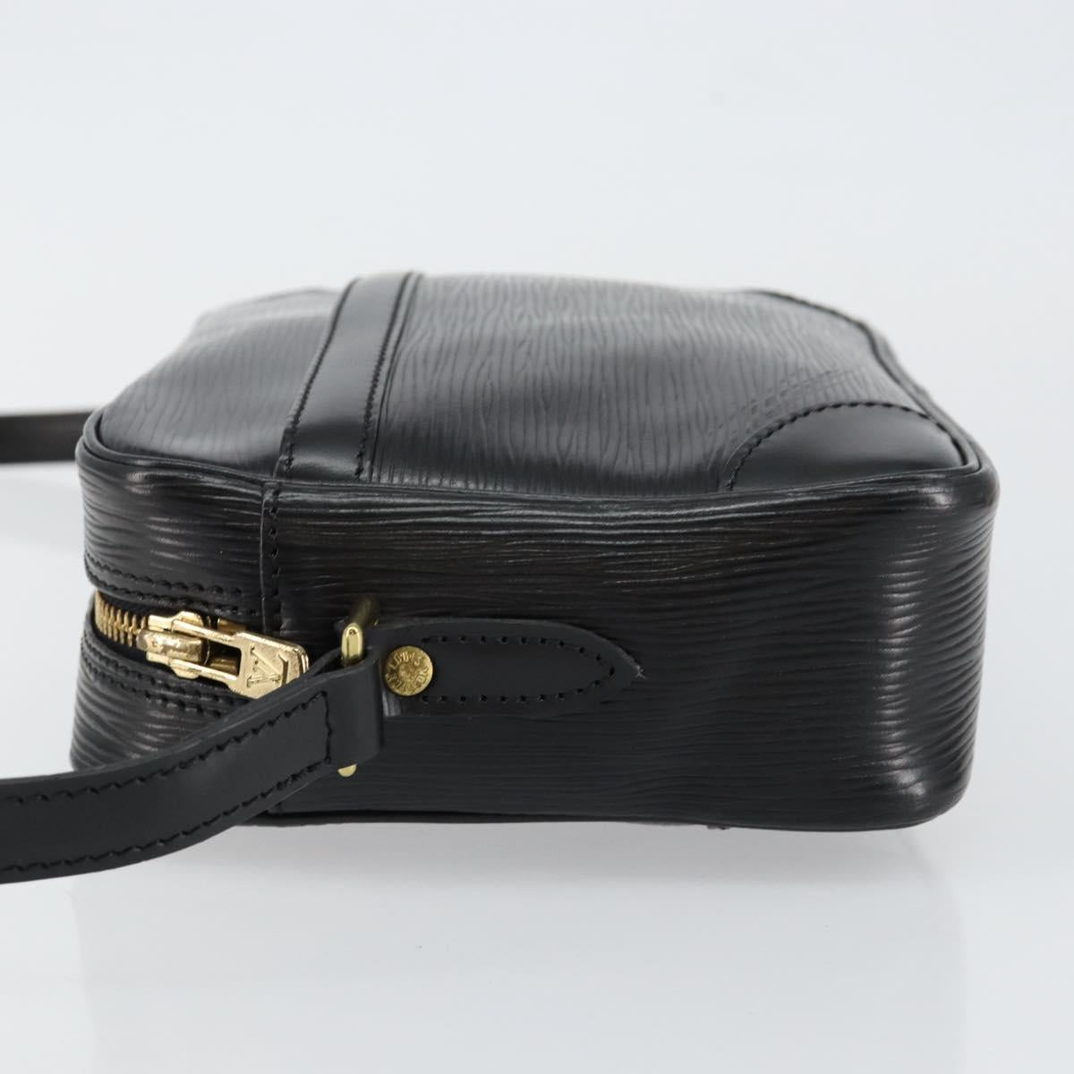 LOUIS VUITTON Epi Trocadero 23 Shoulder Bag Black M52302 LV Auth th6395