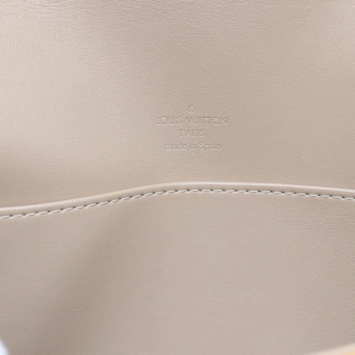 LOUIS VUITTON Monogram Vernis Thompson Street Bag Gris M91008 LV Auth th6397