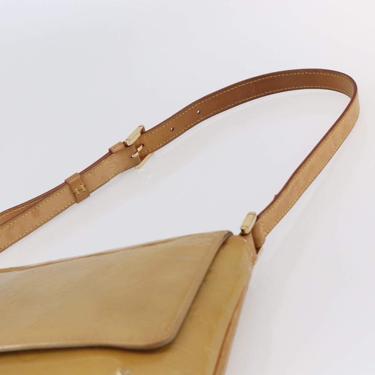 LOUIS VUITTON Monogram Vernis Thompson Street Bag Gris M91008 LV Auth th6397