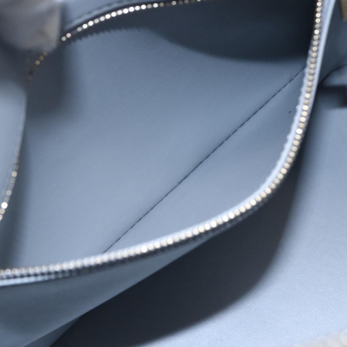 LOUIS VUITTON Monogram Vernis Houston Hand Bag Gris M91053 LV Auth th6399