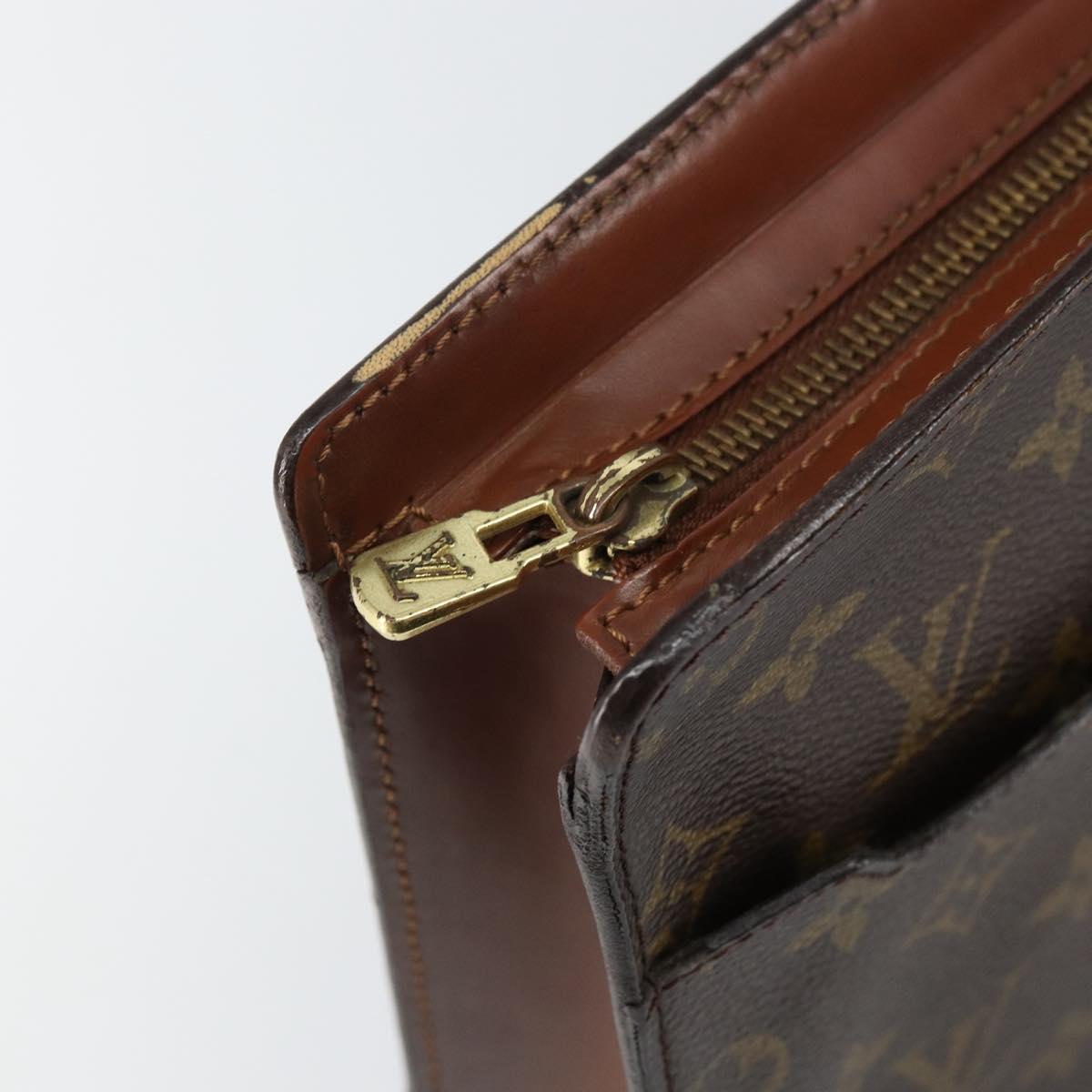 LOUIS VUITTON Monogram Pochette Homme Clutch Bag M51795 LV Auth th6411