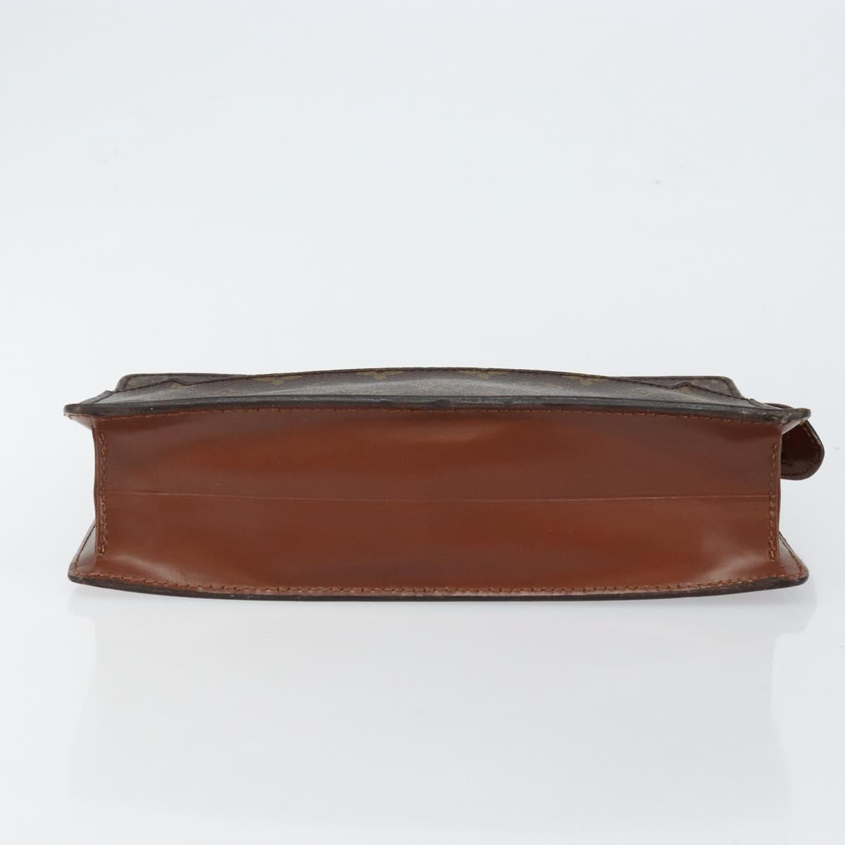LOUIS VUITTON Monogram Pochette Homme Clutch Bag M51795 LV Auth th6411