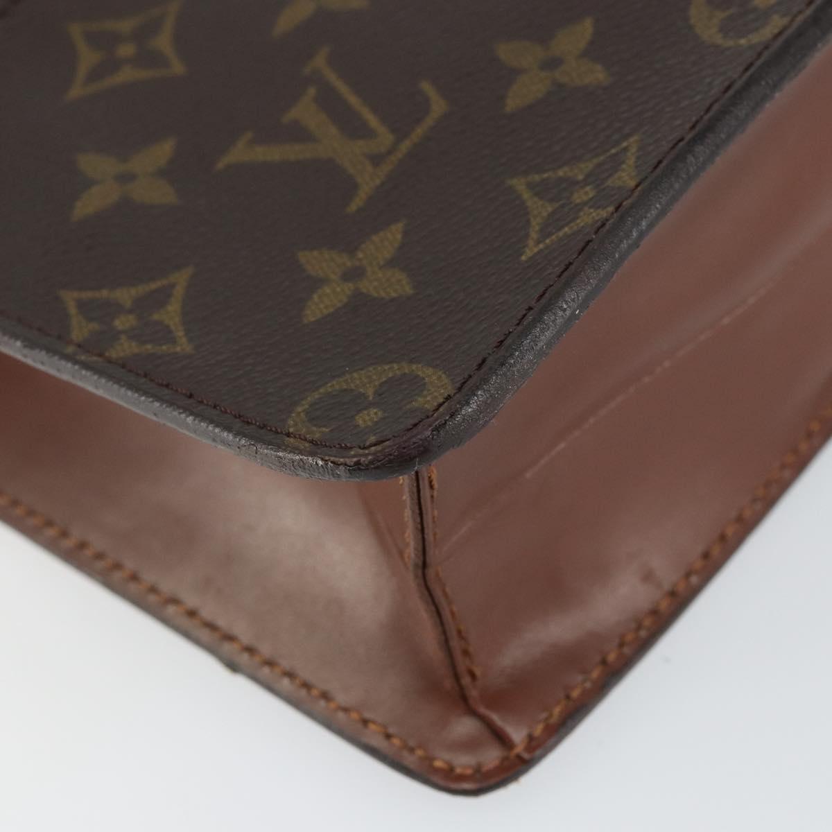 LOUIS VUITTON Monogram Pochette Homme Clutch Bag M51795 LV Auth th6411