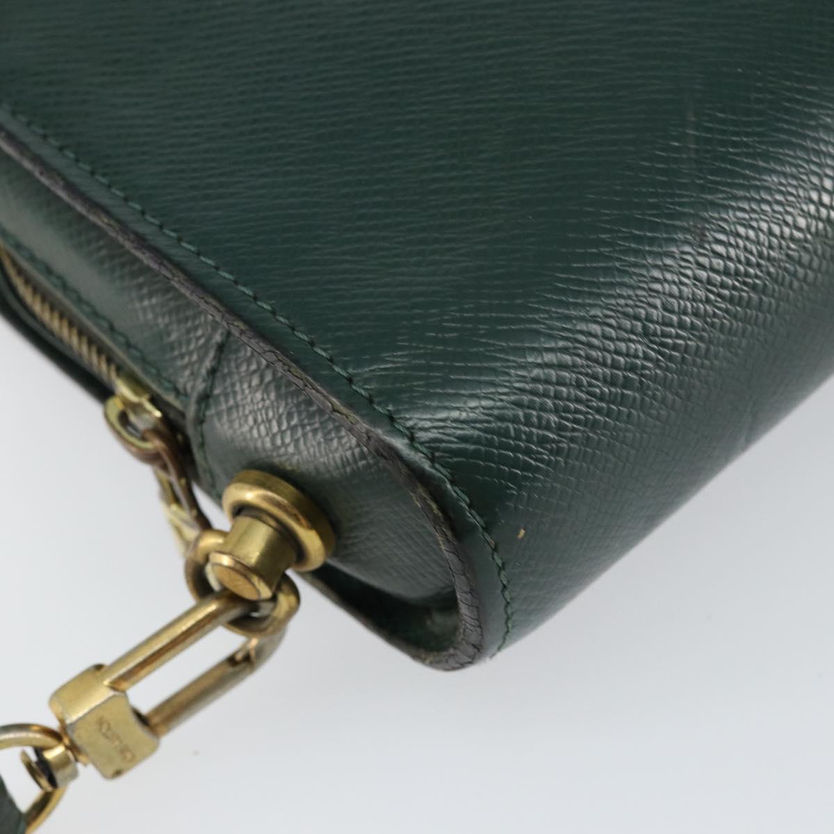 LOUIS VUITTON Taiga Baikal Clutch Bag Epicea M30184 LV Auth th6412