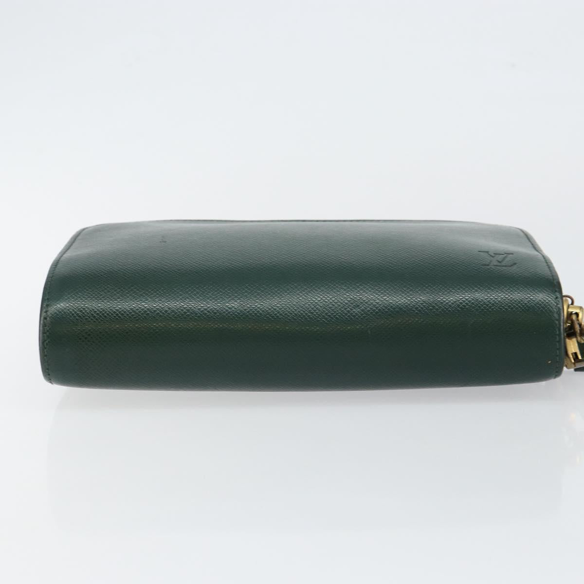 LOUIS VUITTON Taiga Baikal Clutch Bag Epicea M30184 LV Auth th6412