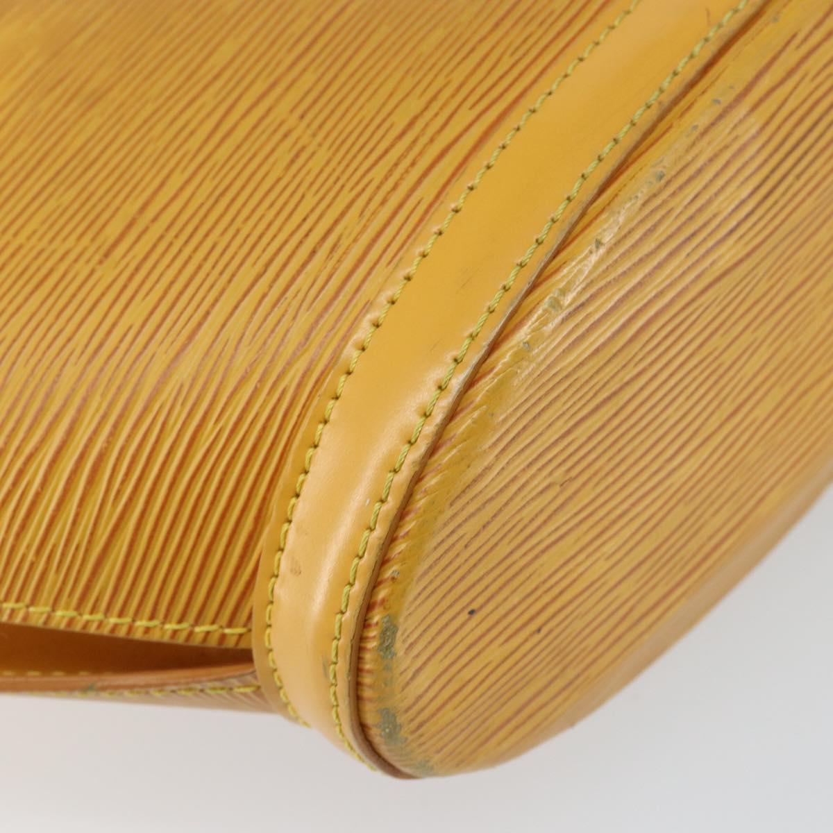 LOUIS VUITTON Epi Saint Jacques Poignees Long Bag Yellow M52339 LV Auth th6426