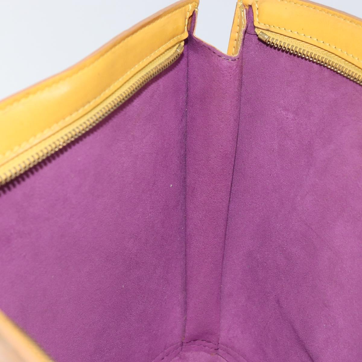 LOUIS VUITTON Epi Saint Jacques Poignees Long Bag Yellow M52339 LV Auth th6426