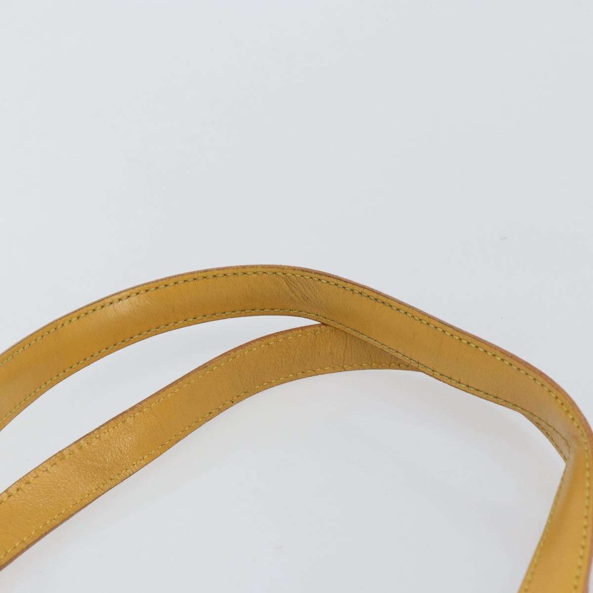 LOUIS VUITTON Epi Saint Jacques Poignees Long Bag Yellow M52339 LV Auth th6426