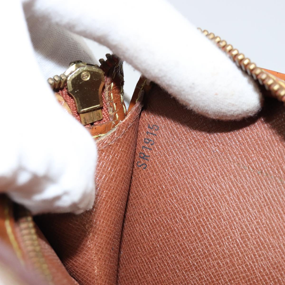 LOUIS VUITTON Epi Pochette Homme Clutch Bag Brown M52528 LV Auth th6427