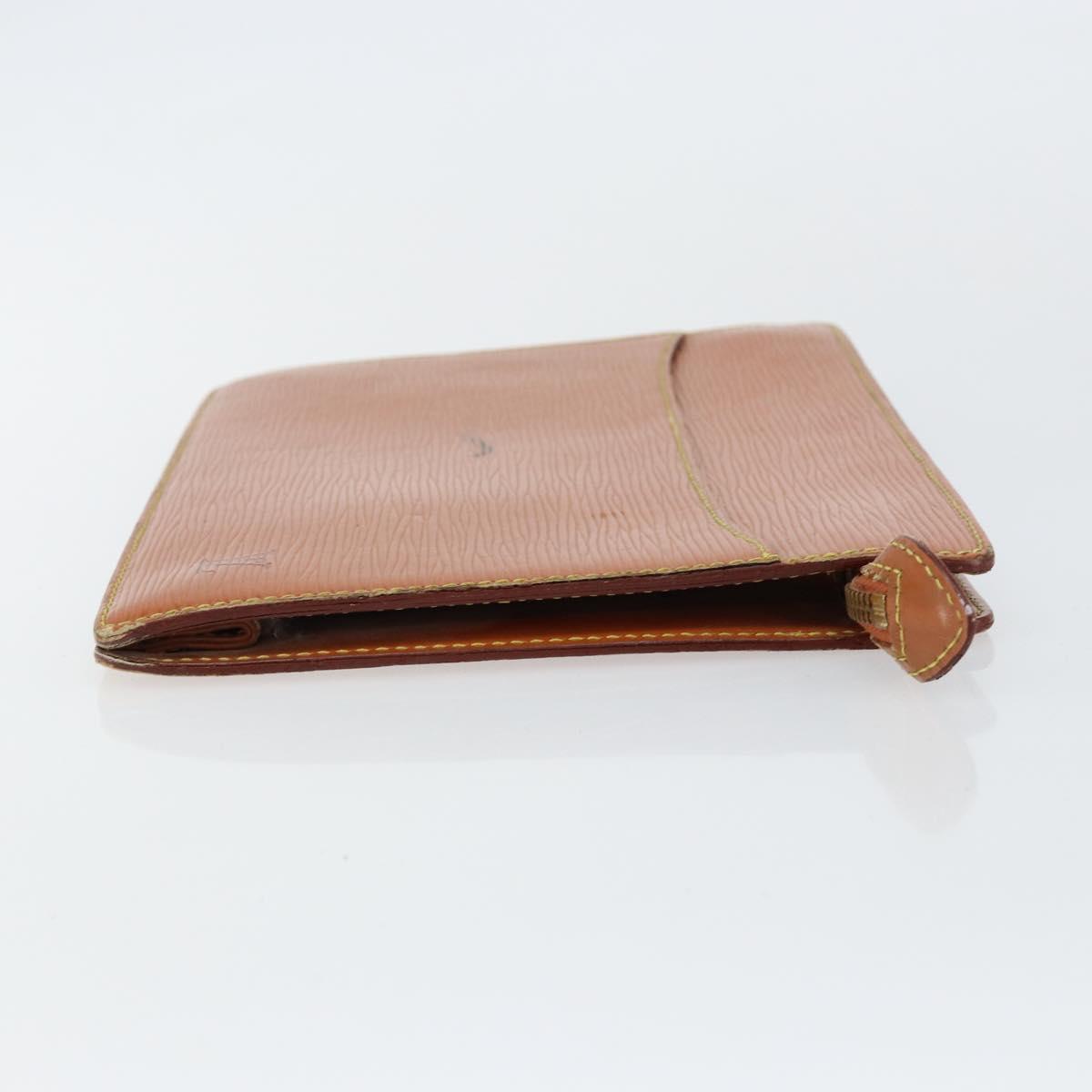 LOUIS VUITTON Epi Pochette Homme Clutch Bag Brown M52528 LV Auth th6427