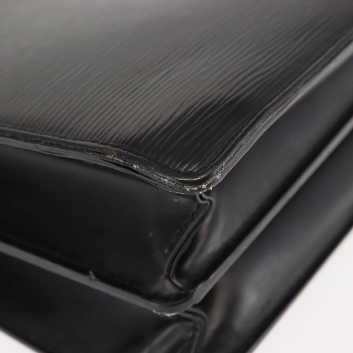 LOUIS VUITTON Epi Serviette Conseiller Business Bag Black M54422 LV Auth th6428