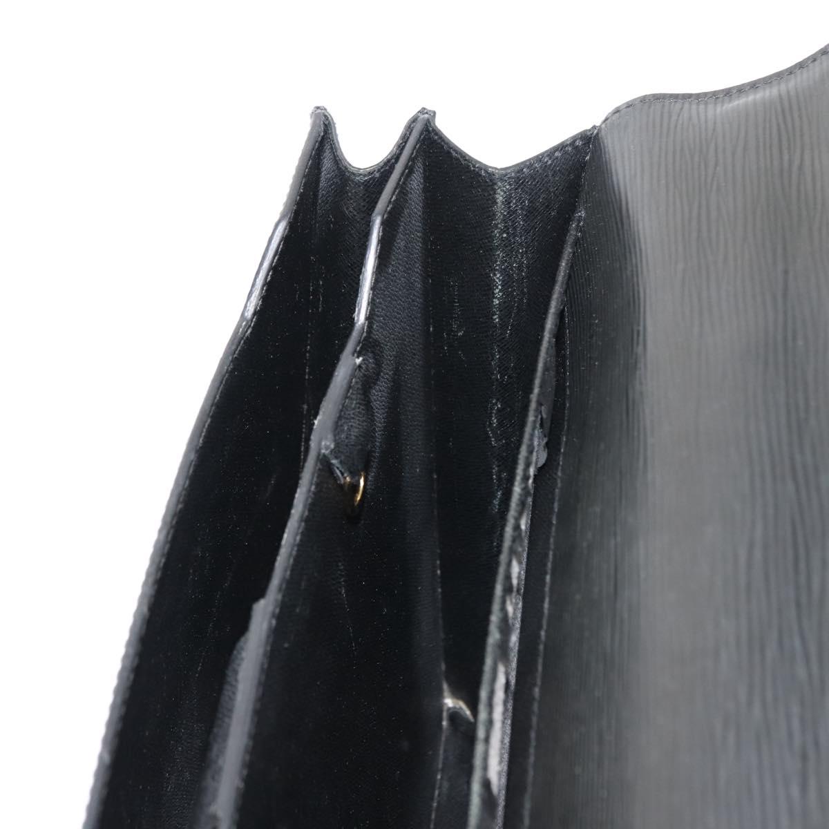 LOUIS VUITTON Epi Serviette Conseiller Business Bag Black M54422 LV Auth th6428