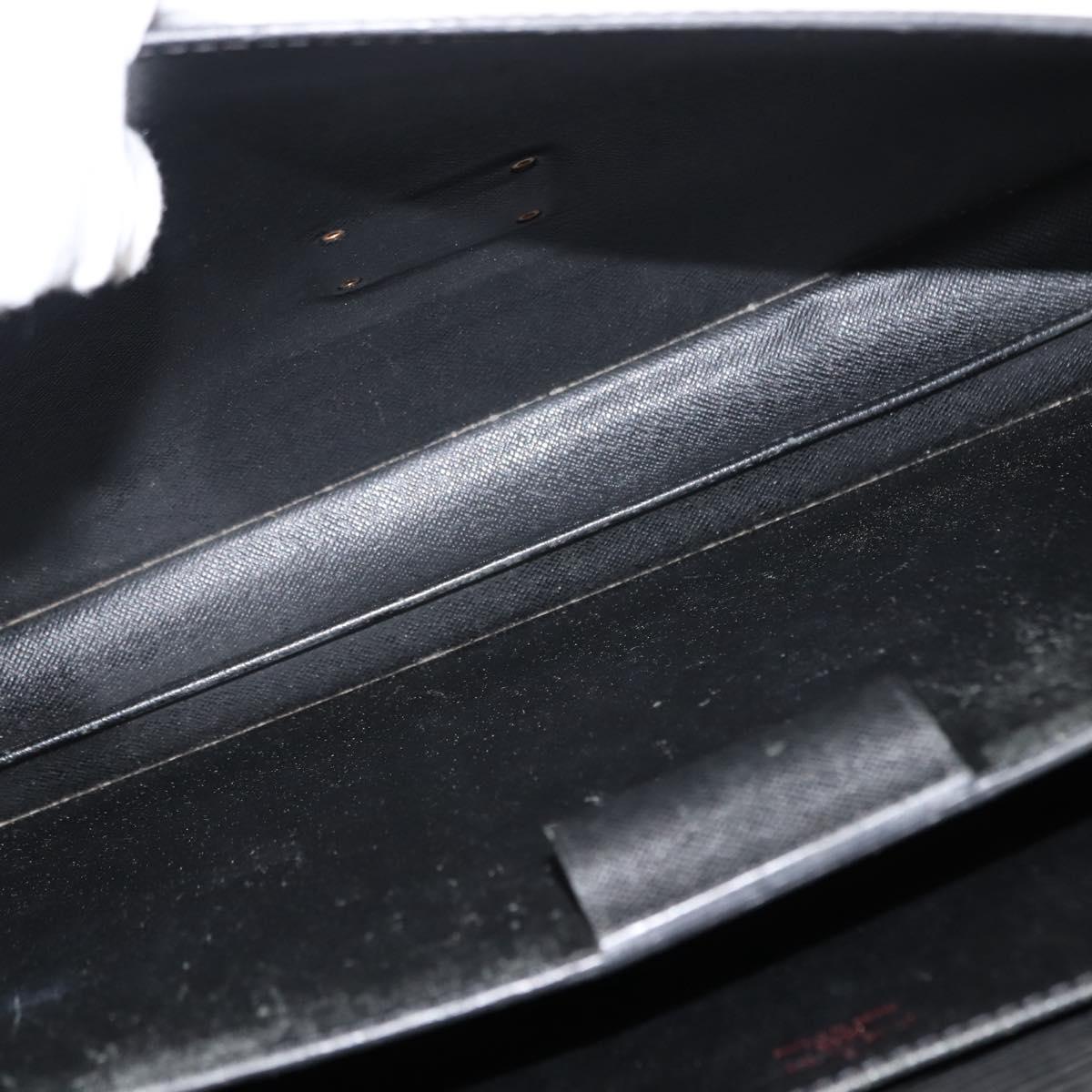 LOUIS VUITTON Epi Serviette Conseiller Business Bag Black M54422 LV Auth th6428