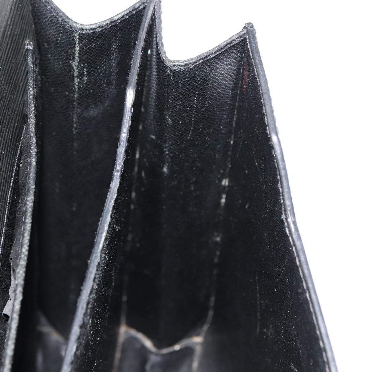 LOUIS VUITTON Epi Serviette Conseiller Business Bag Black M54422 LV Auth th6428