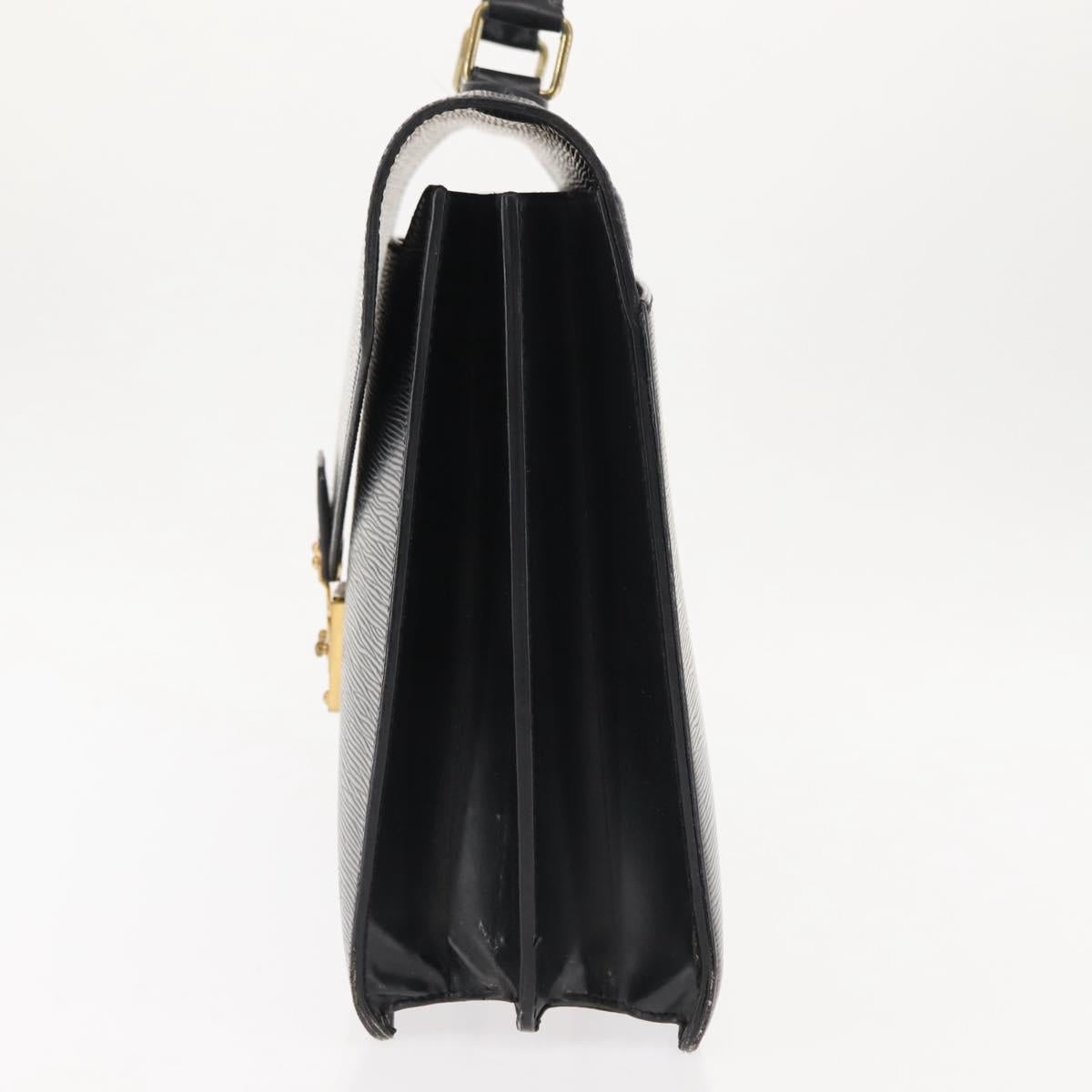 LOUIS VUITTON Epi Serviette Conseiller Business Bag Black M54422 LV Auth th6428