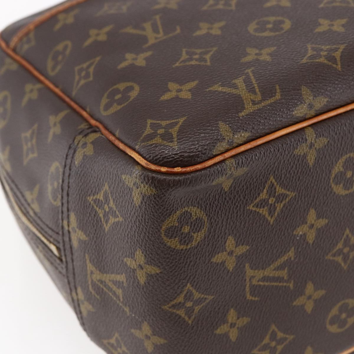LOUIS VUITTON Monogram Deauville Hand Bag M47270 LV Auth th6432