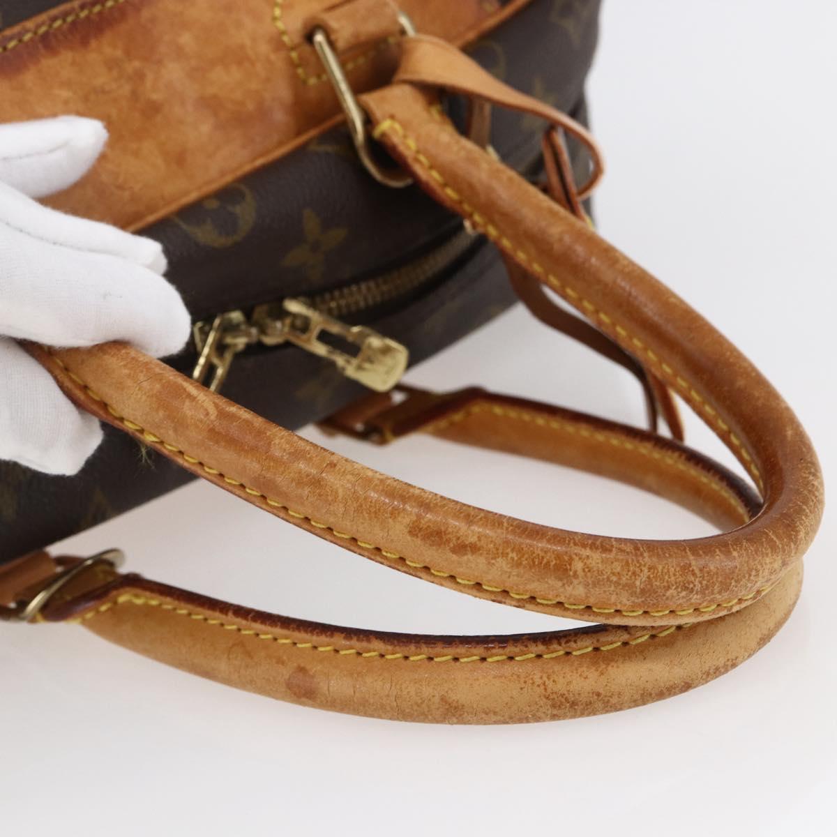 LOUIS VUITTON Monogram Deauville Hand Bag M47270 LV Auth th6432