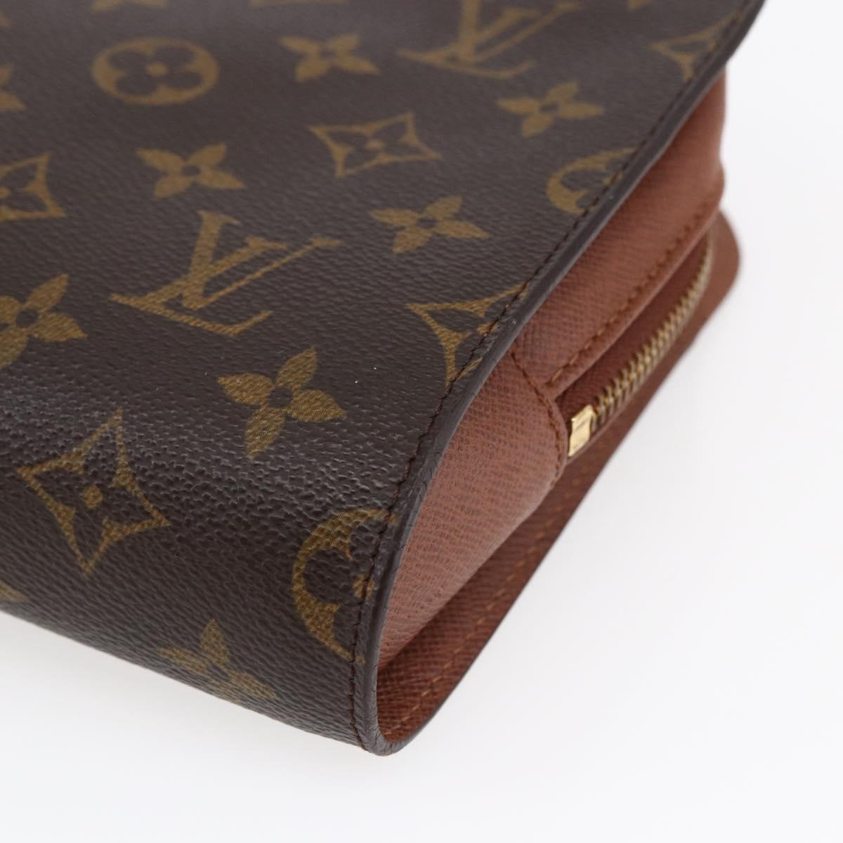 LOUIS VUITTON Monogram Orsay Clutch Bag M51790 LV Auth th6434