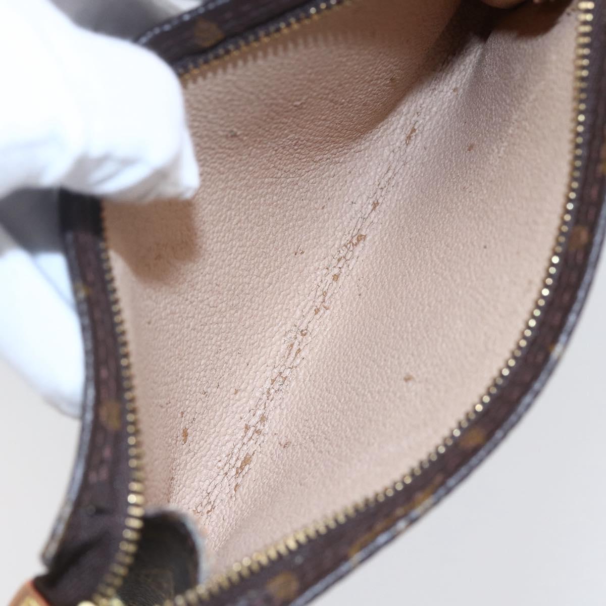 LOUIS VUITTON Monogram Bucket PM Accessory Pouch LV Auth th6437