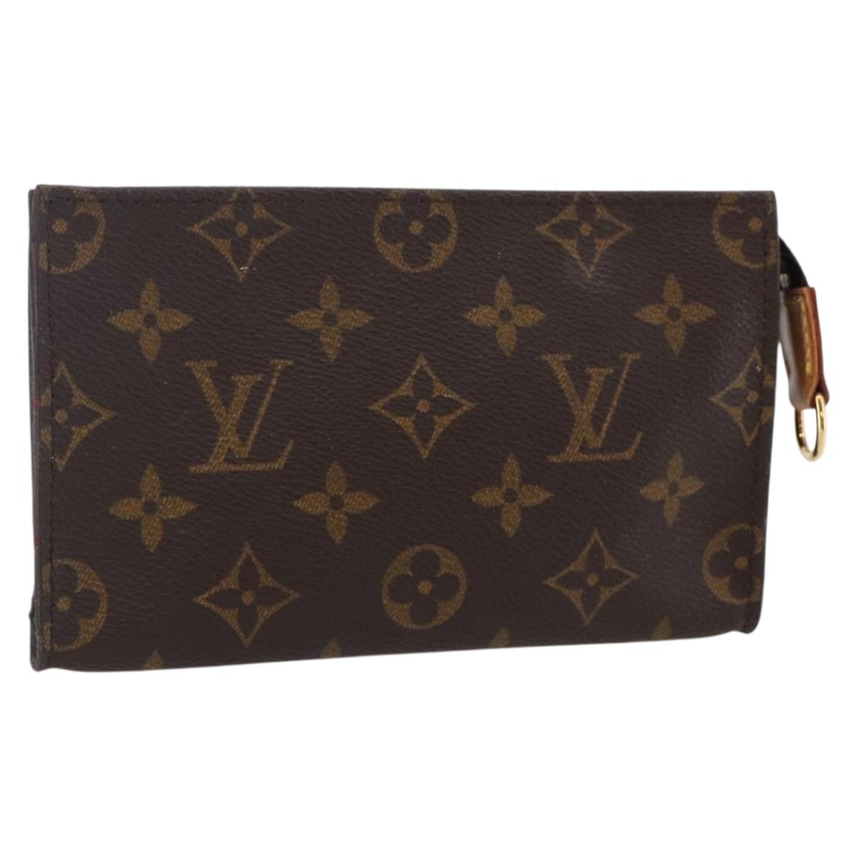 LOUIS VUITTON Monogram Bucket PM Accessory Pouch LV Auth th6437
