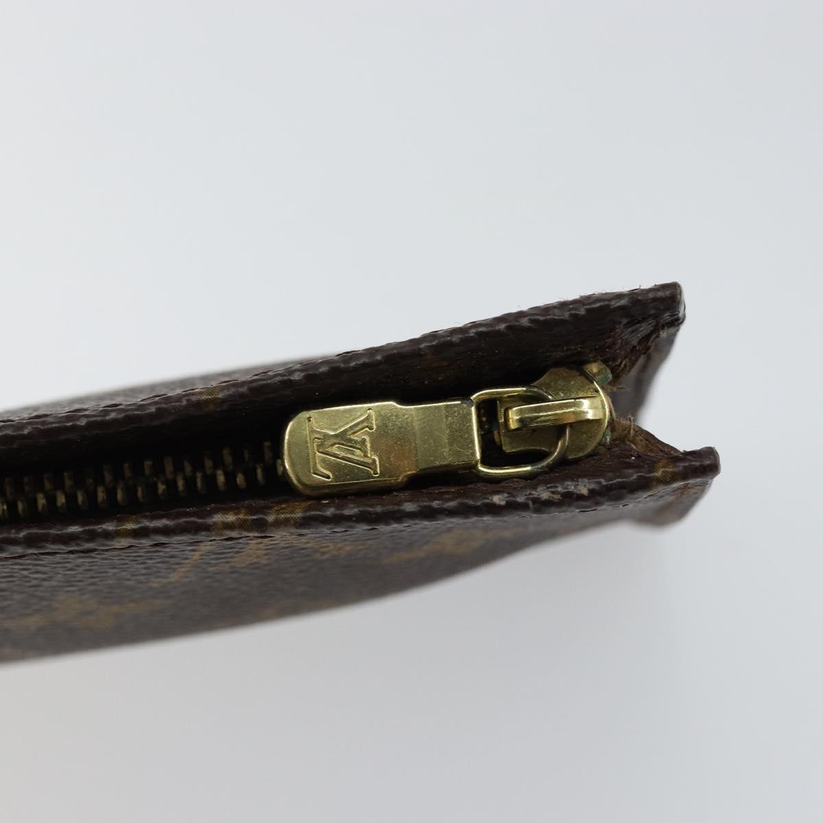 LOUIS VUITTON Monogram Bucket PM Accessory Pouch LV Auth th6438