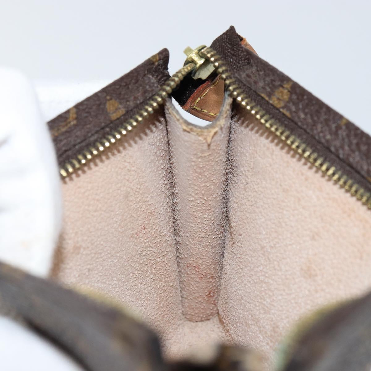 LOUIS VUITTON Monogram Bucket PM Accessory Pouch LV Auth th6438