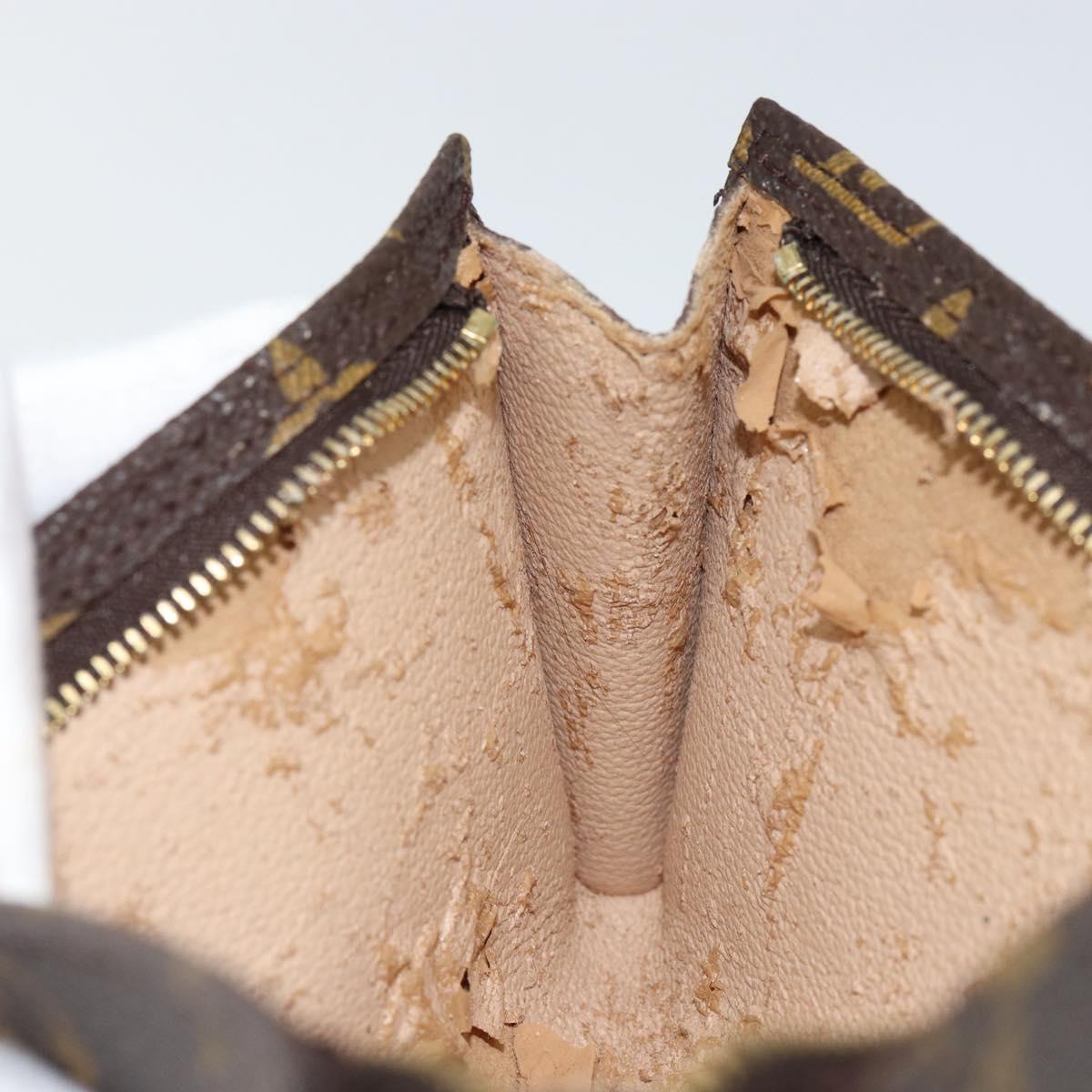 LOUIS VUITTON Monogram Bucket GM Accessory Pouch LV Auth th6439