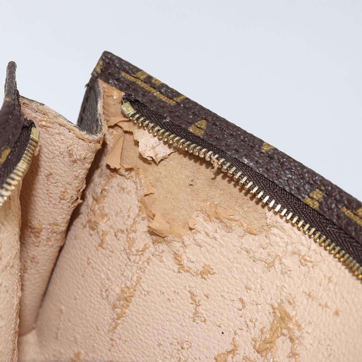 LOUIS VUITTON Monogram Bucket GM Accessory Pouch LV Auth th6439