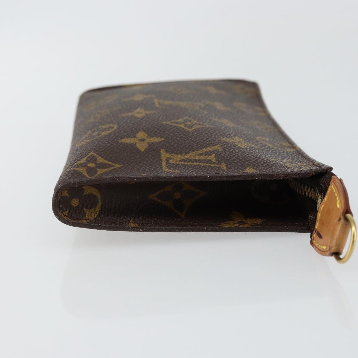 LOUIS VUITTON Monogram Bucket GM Accessory Pouch LV Auth th6439