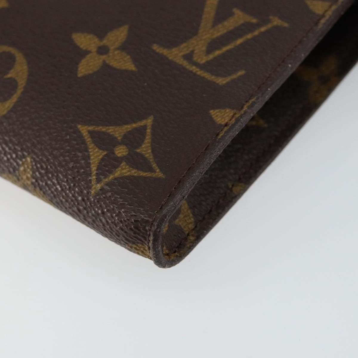 LOUIS VUITTON Monogram Bucket GM Accessory Pouch LV Auth th6439