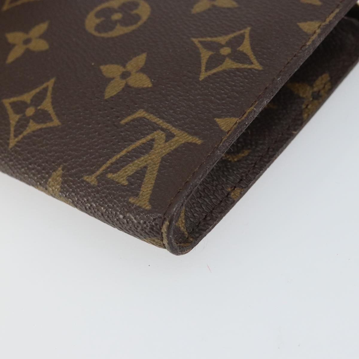 LOUIS VUITTON Monogram Bucket GM Accessory Pouch LV Auth th6440