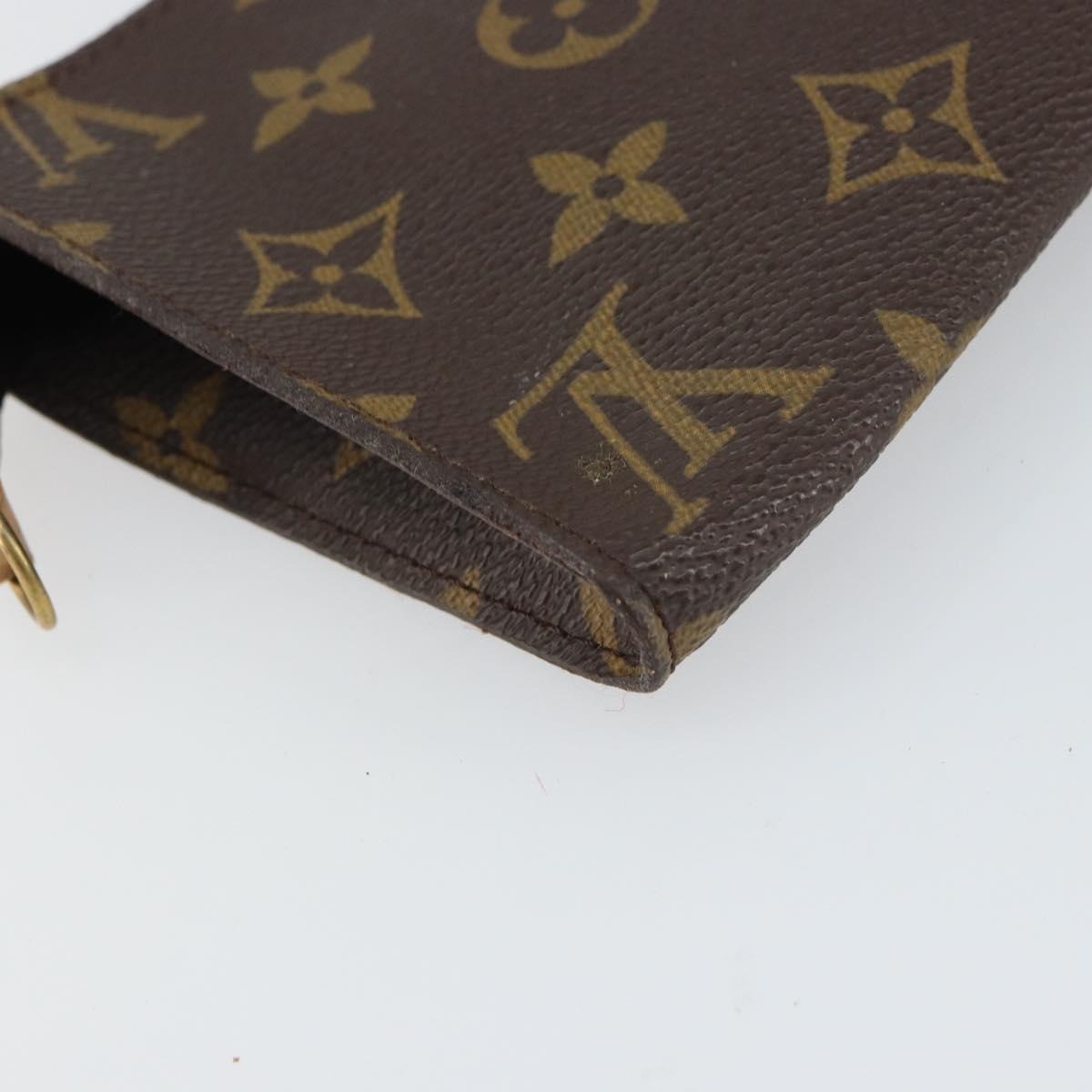 LOUIS VUITTON Monogram Bucket GM Accessory Pouch LV Auth th6440