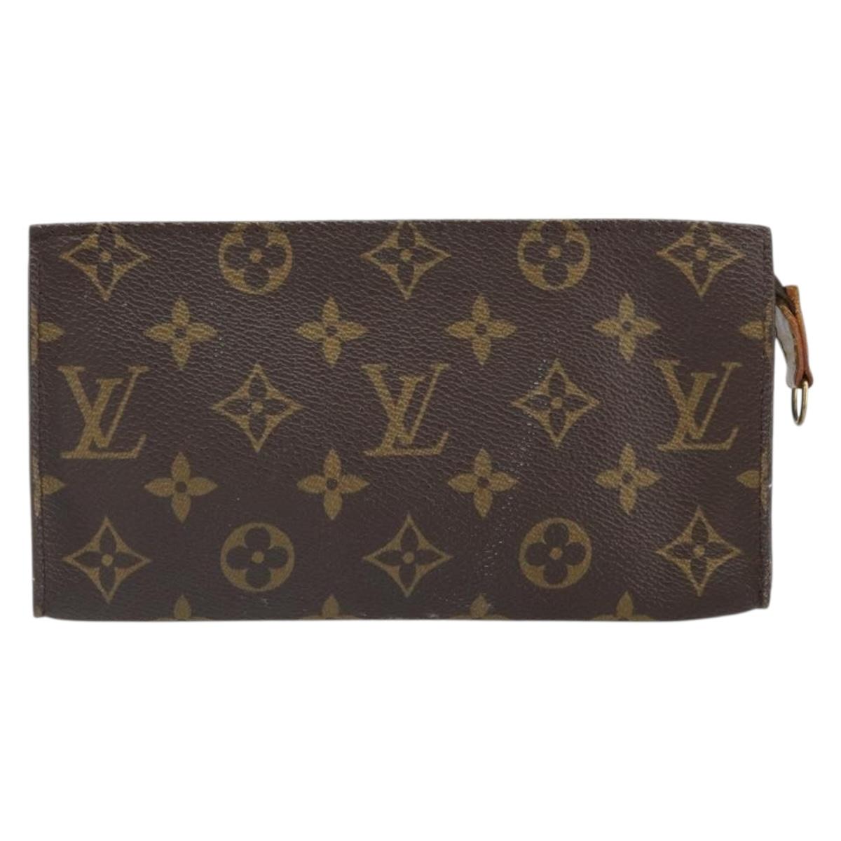 LOUIS VUITTON Monogram Bucket GM Accessory Pouch LV Auth th6440