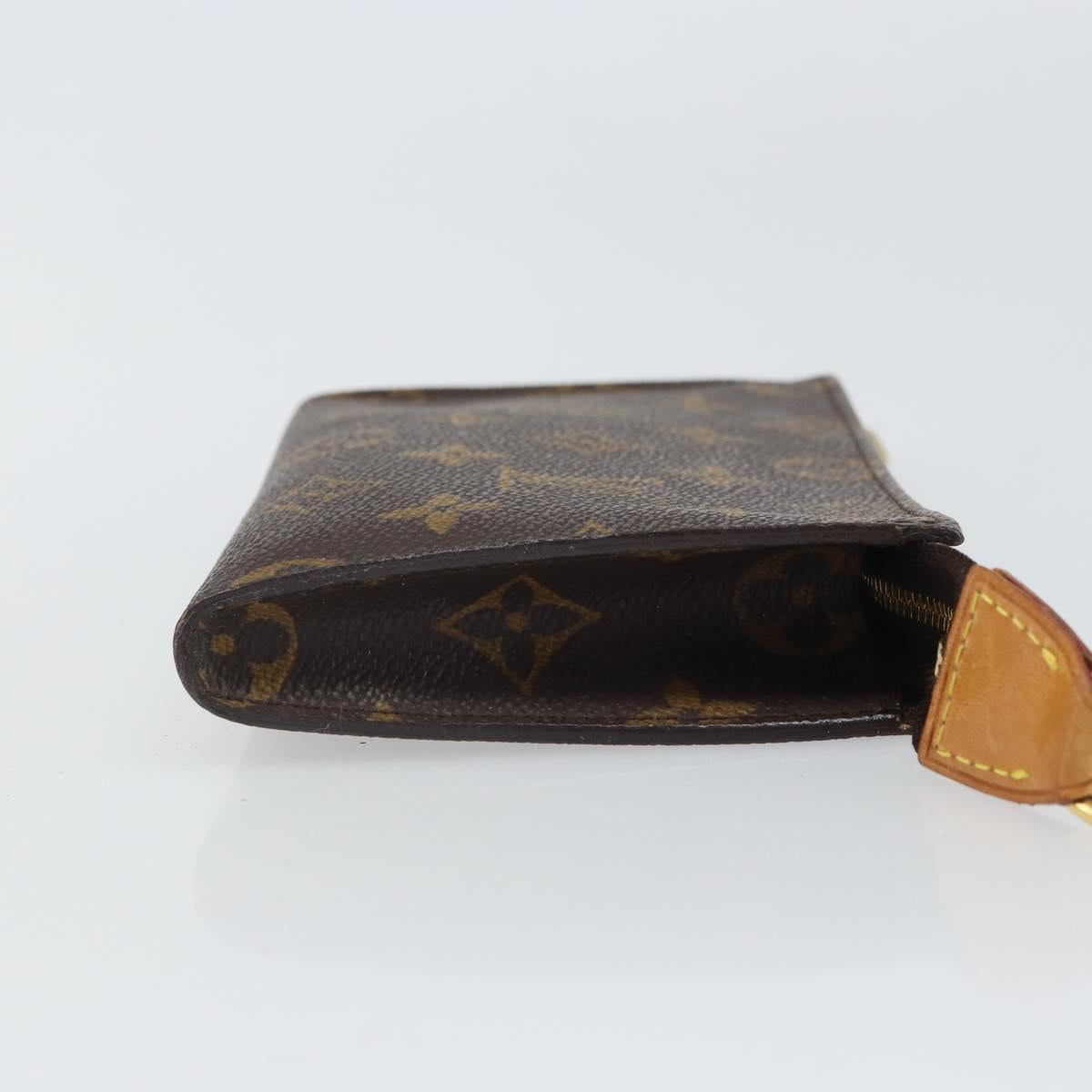 LOUIS VUITTON Monogram Bucket PM Accessory Pouch LV Auth th6441