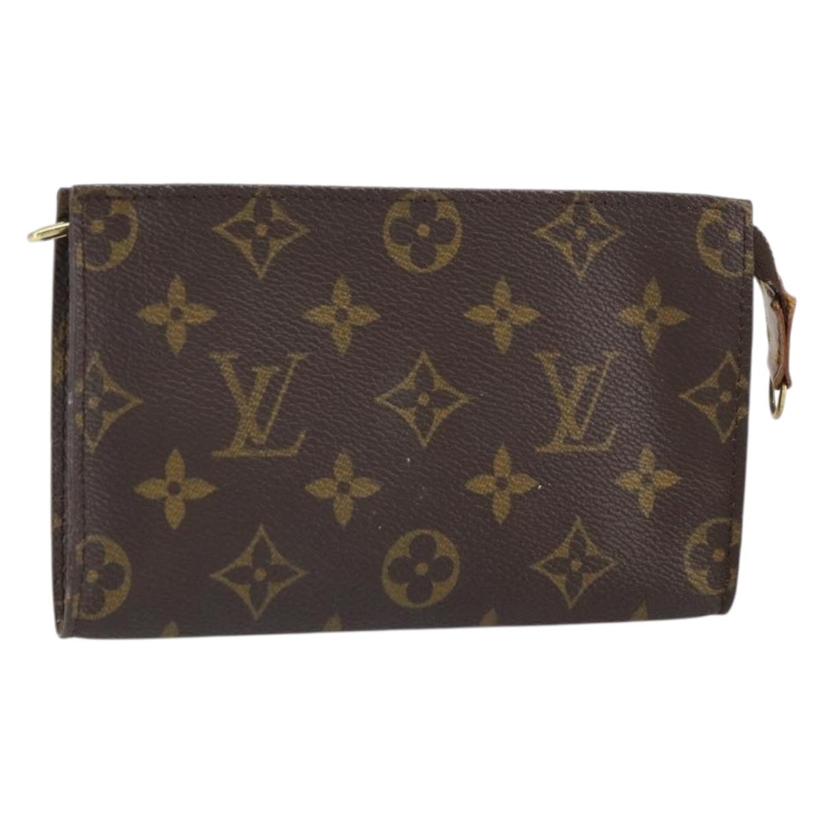 LOUIS VUITTON Monogram Bucket PM Accessory Pouch LV Auth th6442