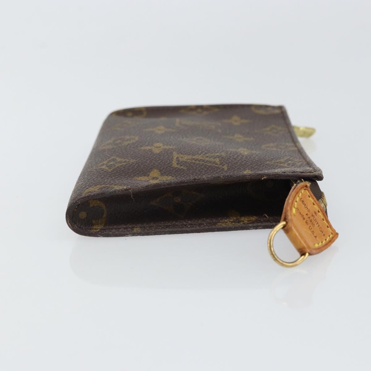 LOUIS VUITTON Monogram Bucket PM Accessory Pouch LV Auth th6442