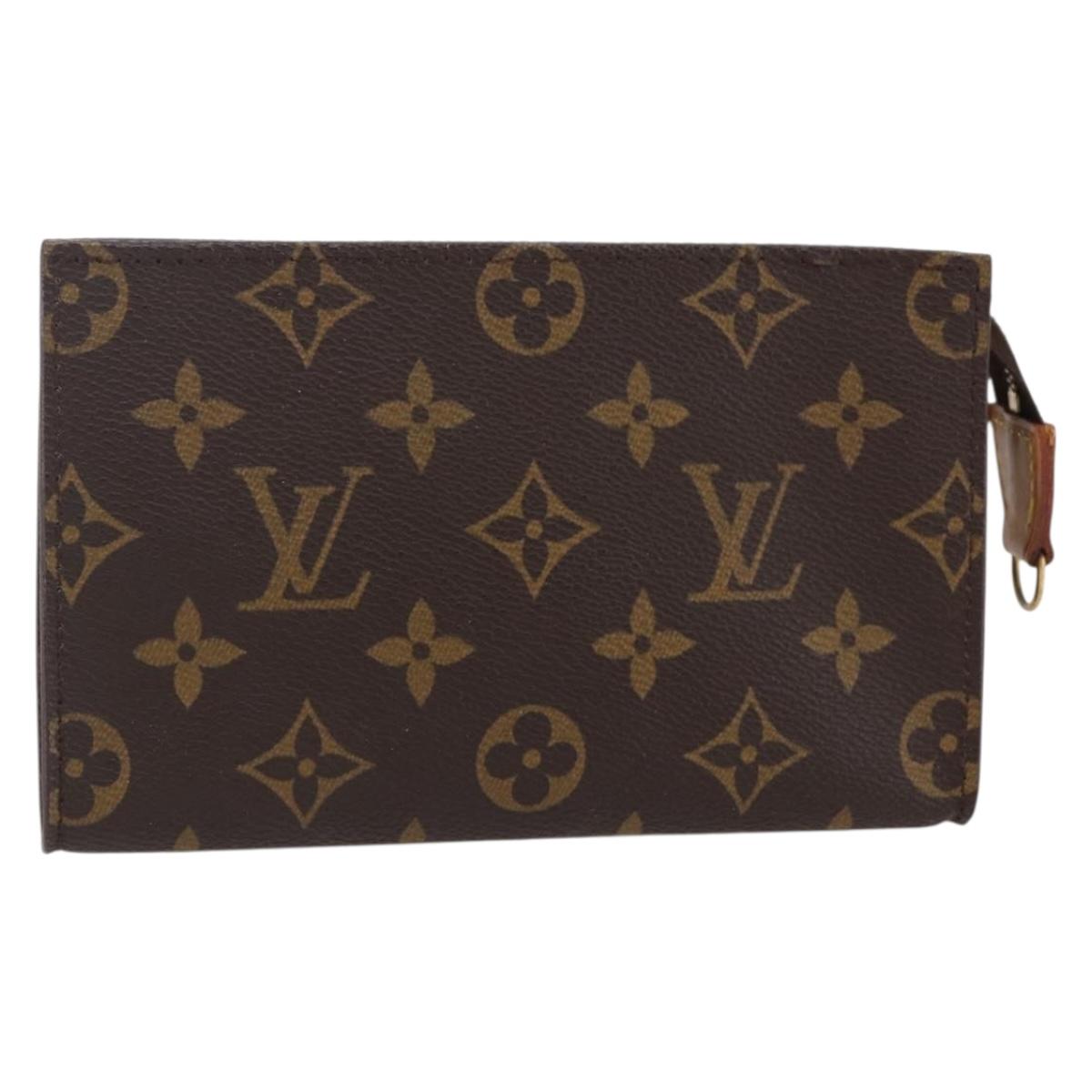 LOUIS VUITTON Monogram Bucket PM Accessory Pouch LV Auth th6443