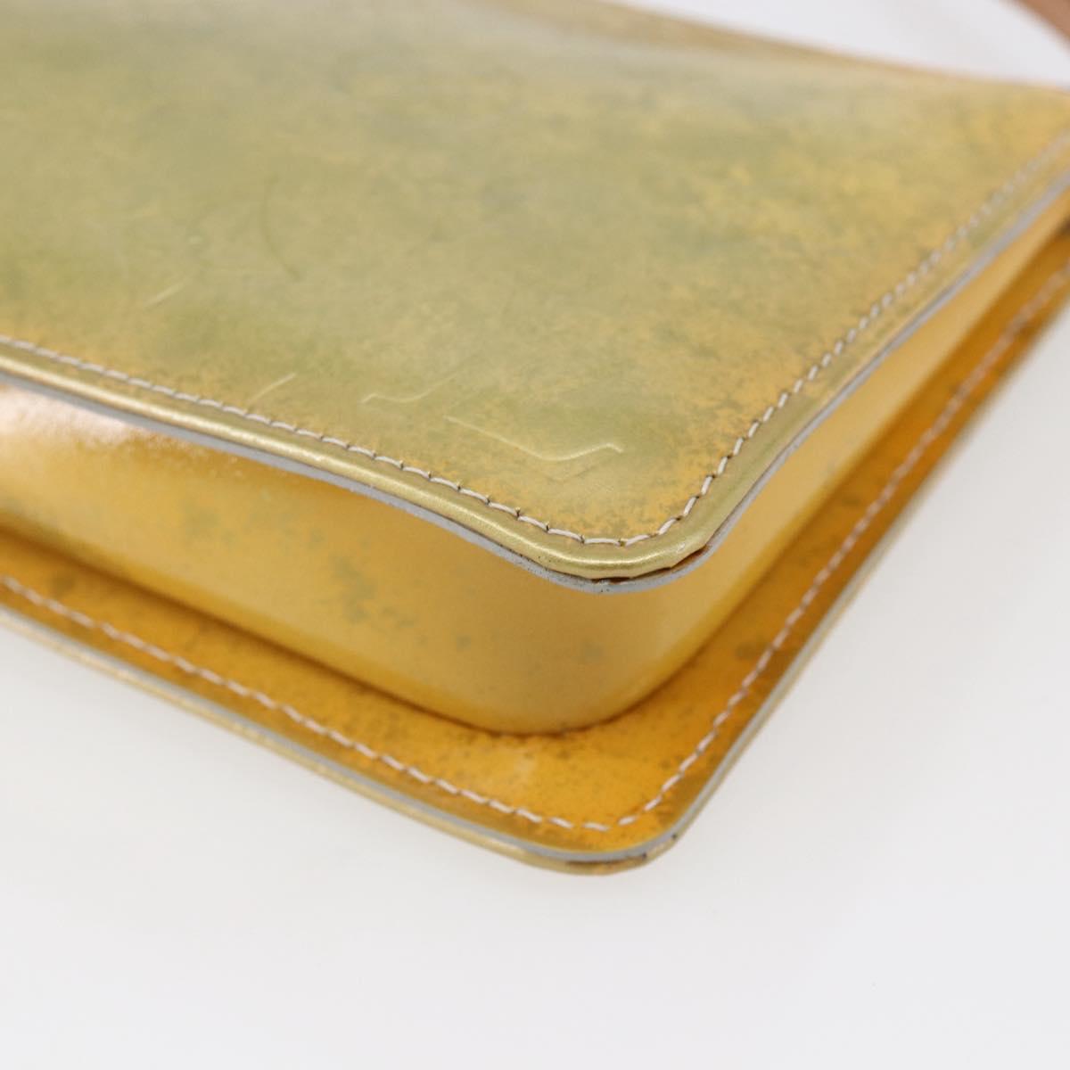 LOUIS VUITTON Monogram Vernis Lexington Accessory Pouch Gris M91056 Auth th6444