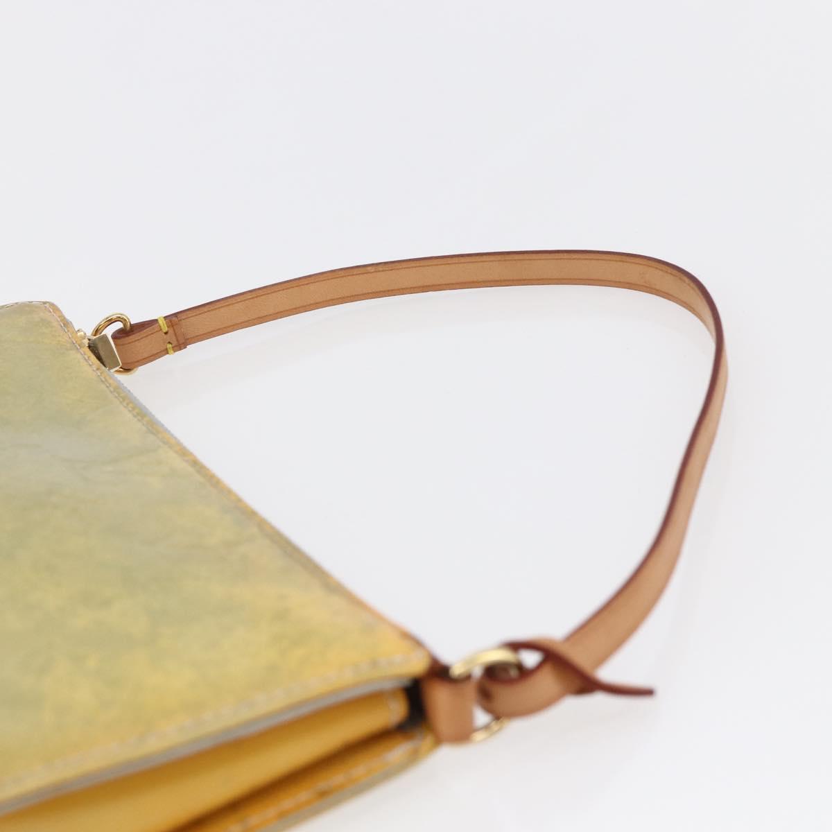 LOUIS VUITTON Monogram Vernis Lexington Accessory Pouch Gris M91056 Auth th6444