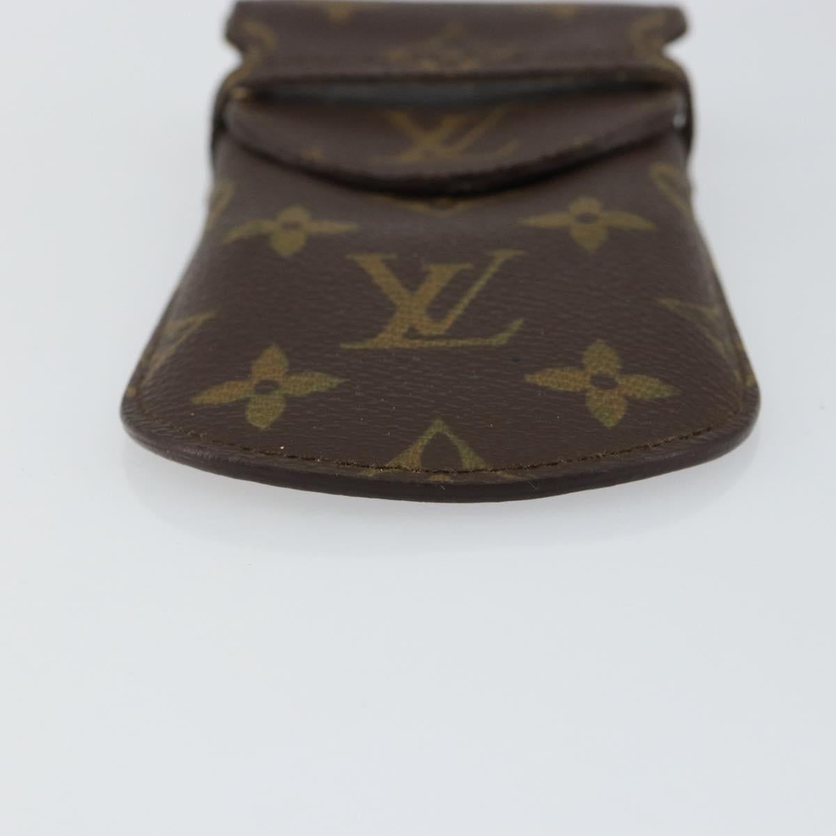 LOUIS VUITTON Monogram Etui Lunette Rabat Glasses Case M62970 LV Auth th6445