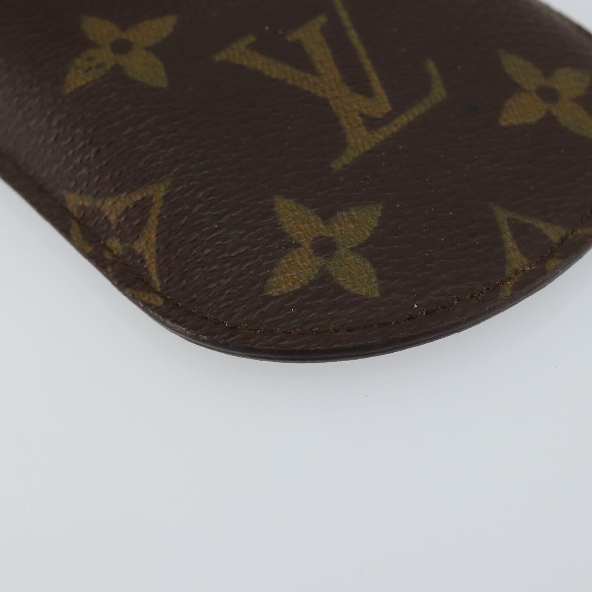LOUIS VUITTON Monogram Etui Lunette Rabat Glasses Case M62970 LV Auth th6445