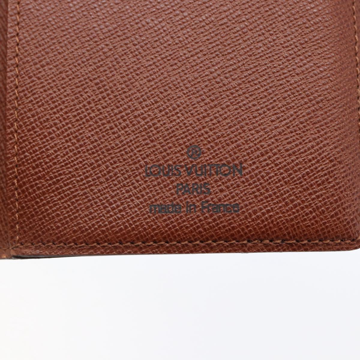 LOUIS VUITTON Monogram Porte Cartes Credit Billfold Wallet M60825 LV Auth th6446