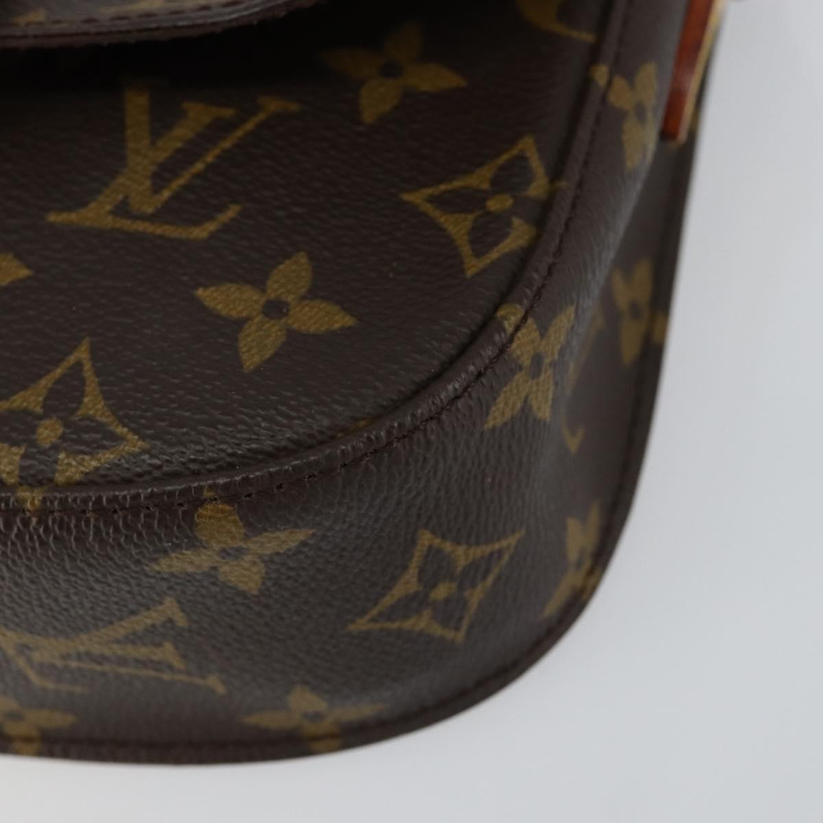 LOUIS VUITTON Monogram Saint Cloud PM Shoulder Bag M51244 LV Auth th6450