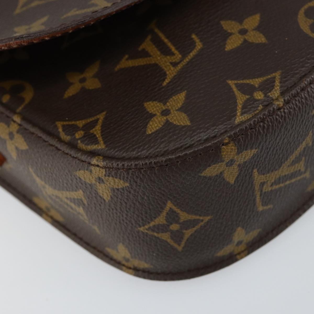 LOUIS VUITTON Monogram Saint Cloud PM Shoulder Bag M51244 LV Auth th6450