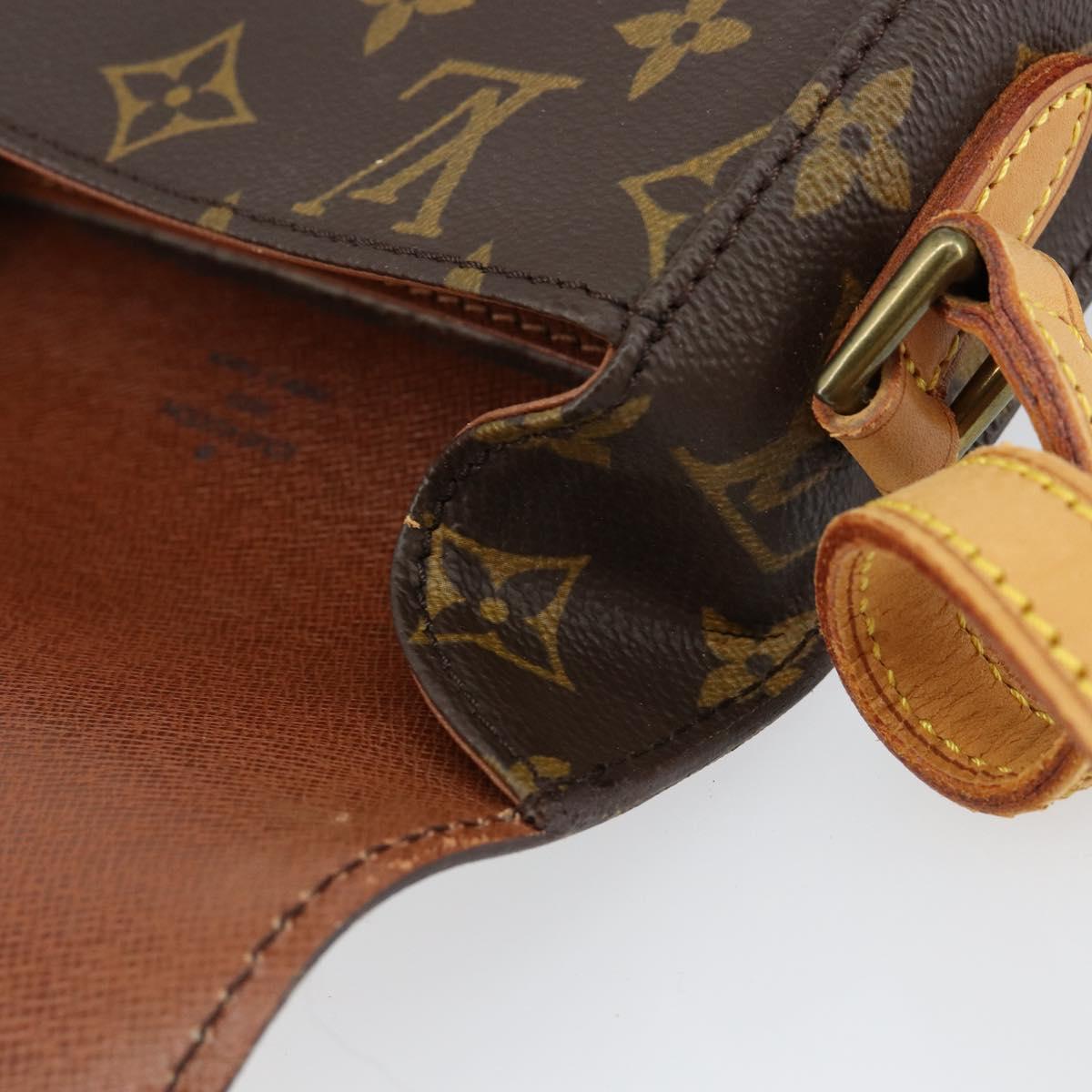 LOUIS VUITTON Monogram Saint Cloud PM Shoulder Bag M51244 LV Auth th6450