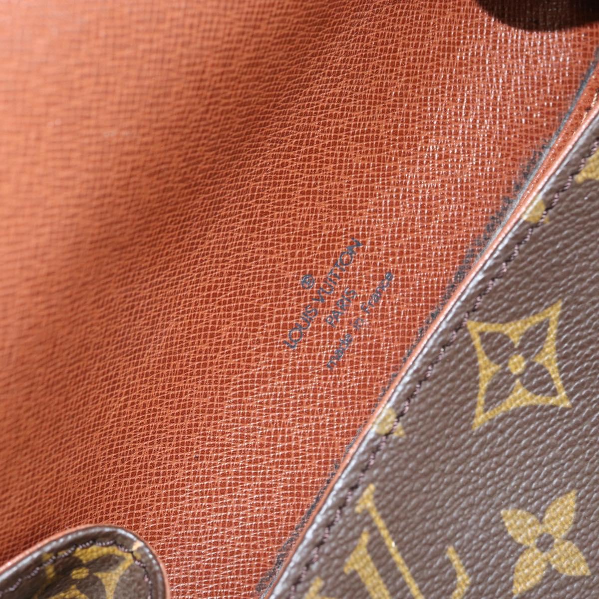 LOUIS VUITTON Monogram Saint Cloud PM Shoulder Bag M51244 LV Auth th6450